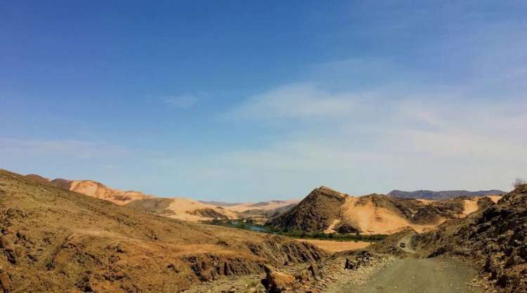 verso il fiume Kunene